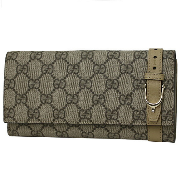 Gucci Beige Cream Long Wallet - Picture 1 of 3